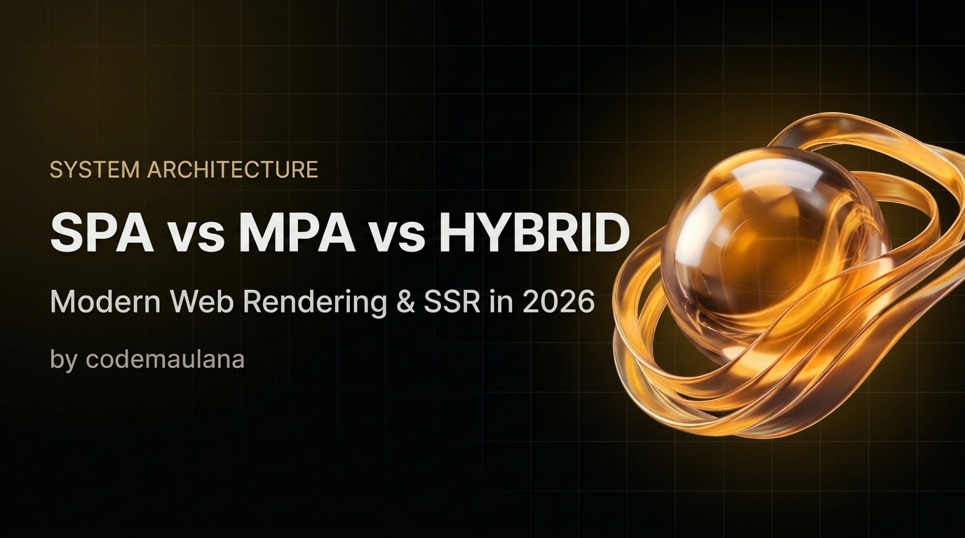 SPA vs MPA vs Hybrid SSR: Choosing the Right Architecture in 2026